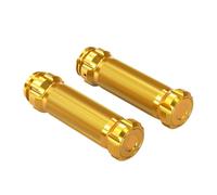 QGBKLZNZHP Poignée Enroulée Moto Pour Softail Fat Boy Heritage Classic 114 2018-2024 Breakout 2018-2020 Poignées De Guidon(Gold)