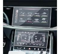 QGBKLZNZHP Protection D'écran GPS Navi Pour Q7 Pour Q8 2020-2021 Film Protection D'écran LCD En Verre Trempé Anti-rayures GPS Voiture Écran Protecteur Vitre