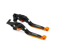 QGBUSQ D'embrayage Levier Frein Leviers D'embrayage Frein Et Extensibles Pliants CNC Pour Moto, Pour G310R Pour G310GS Pour G310 GS G 310R 2017-2021 2022 2023(BKBKBKOR)
