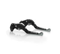 QGBUSQ D'embrayage Levier Frein Leviers D'embrayage Frein Et Extensibles Pliants CNC Pour Moto, Pour G310R Pour G310GS Pour G310 GS G 310R 2017-2021 2022 2023(BKGYBKGY)