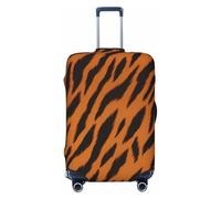 QGGHNISD Étui de protection pour microphone de karaoké - Résistant aux rayures - Élastique - Convient aux valises de 45,7 à 81,3 cm, Rayures tigrées, XL