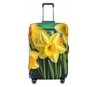 QGGHNISD Étui de protection pour microphone de karaoké - Résistant aux rayures - Élastique - Convient aux valises de 45,7 à 81,3 cm, Jonquilles jaunes, XL