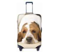 QGGHNISD Housse de protection élastique pour bagages de voyage Motif tortue de mer Convient aux valises de 45,7 à 81,3 cm, Basset Hound, M