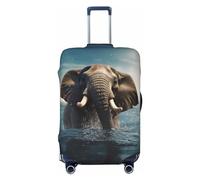 QGGHNISD Housse de protection pour bagages de vélo et arbre romantique en forme de cœur pour la fête des mères, la Saint-Valentin, la fête des mères, la Saint Valentin, convient aux valises de 45,7 à