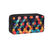 QGGHNISD Music Note2 Trousse à crayons de grande capacité en tissu Oxford avec fermeture éclair, Motif abstrait, Taille unique, Trousse de beauté