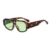 QGGNMGT Lunettes de soleil classiques à double pont pour femmes, lunettes de soleil rétro de luxe pour hommes, lunettes de soleil unisexes pour les sports de plein air et la conduite, protection UV4