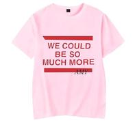 QGHXFY Amy Macdonald We Could Be So Much More Merch T-Shirt décontracté imprimé à la Mode rétro, Unisexe,Rose,XL
