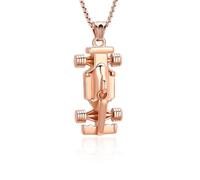 QGJNSGC Collier urne urne pour cendres pour femmes et hommes Formule ONE Voiture de course Pendentif cendres de voiture Crémation Bijoux Mémorial Pendentif souvenir Porte-cendres Bijoux Cadeau