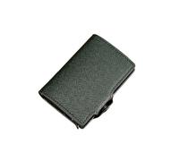 QGKWJP Sac à Cartes éjecté Automatique, boîte à Cartes de crédit en métal, Pince à Billets, Pince à Cartes Anti-magnétique RFID Pliante résistante à l'usure