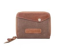 QGKWJP Sac pour Cartes de crédit en Tissu ciré à l'huile, Sac pour Cartes d'orgue, Pochette pour Cartes de Style européen et américain, Sac Multifonction Vintage avec Fente pour Cartes