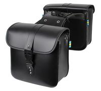 QGMKMVZZBK Sacoche Moto Sacoche De Selle Moto Rangement Réservoir Voyage Outil Conduite Bagage Latéral Valise Arrière Moteur en PU Siège