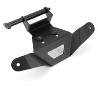 QGMKMVZZBK Support De Montage GPS pour BMW pour C400GT Adaptateur De Support Anti-Vibrations Station d'accueil Chargeur Téléphone Portable Navigation GPS Moto(Black 1)