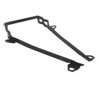 QGMKMVZZBK Support De Montage GPS pour Ducati pour Multistrada V4 S 2021 Adaptateur Réglable Positionné Support De Fixation Guidon Avant(12MM)