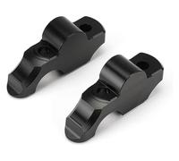 QGMKMVZZBK Tige De Guidon Riser pour R Nine T pour R9T pour RNINET 2014 2015-2022 Rehausseurs De Guidon Up 25 28 Mm Moto Collier Serrage Rehausseur Déplacer vers L'arrière(Noir)