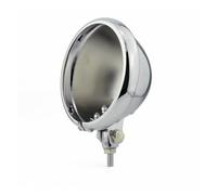 QGQFDEYUNB Boîtier d'ampoule de phare de moto de 5,75 pouces pour coque de phare universelle de 5-3/4 pouces Phare(Chrome)