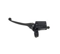 QGQFDEYUNB Maître-cylindre de frein hydraulique pour moto, pour dirt pit bike, quad, cyclomoteur, scooter, buggy, kart, côté gauche, pompe à levier Poignée Levier Frein d'embrayage