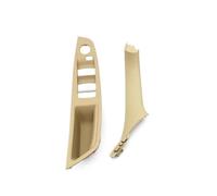QGQFDEYUNB Poignée Intérieure Supérieure Toit Garnitures De Rechange Pour BMW F10/F11/F18 520/523/525/528, Poignées De Porte Intérieures Et Extérieures (2/7 Pièces)( Beige)