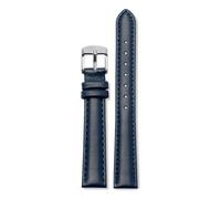 Qgsaghty Bracelet de montre en cuir véritable pour femmes, à dégagement rapide, 12mm, 14mm, 15mm, 16mm, 18mm, pour dames, 15mm