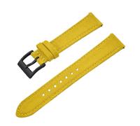Qgsaghty Bracelet de montre en Nylon 18mm 20mm 22mm, bracelets de montre en Nylon à dégagement rapide, bracelet en tissu en toile, Jaune-noir, 22mm