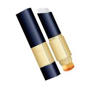 Qguojie 2 en 1 Stick et correcteur blanc de fond de teint avec pinceau - Changement de couleur, couverture complète, maquillage hydratant longue durée (Ivory white,1 pcs)