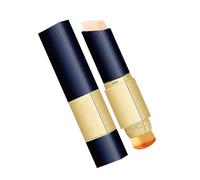 Qguojie 2 en 1 Stick et correcteur blanc de fond de teint avec pinceau - Changement de couleur, couverture complète, maquillage hydratant longue durée (Natural,1 pcs)
