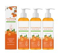 QGUOJIE Persimmon Corps Wash - Gel de douche déodorant naturel pour une forte élimination des odeurs, Nettoyage profondément et hydratant - Un parfum frais pour les personnes âgées sent (3)