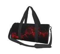 QGWDYYJQ Explosion Burst Sac de voyage imprimé rouge noir grande capacité