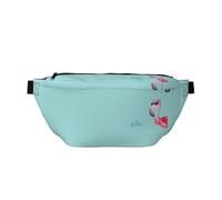 QGWDYYJQ Hello Glasses Sac banane avec imprimé flamant rose, Noir , Taille unique