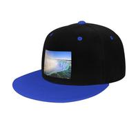 QGWDYYJQ Niagara Falls Casquette de baseball imprimée pour loisirs en plein air, bleu, 4-7