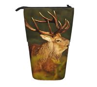 QGWDYYJQ Organiseur vertical télescopique imprimé cerf animal