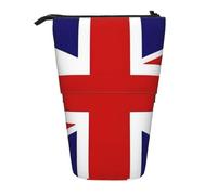QGWDYYJQ Organiseur vertical télescopique imprimé drapeau du Royaume-Uni