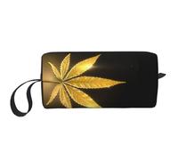 QGWDYYJQ Petit sac de maquillage imprimé canna oré