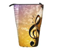 QGWDYYJQ Piano Violon Notes de Musique Imprimé Crayon Télescopique Vertical Organisateur