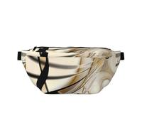 QGWDYYJQ Sac banane imprimé note de musique sac banane sac de voyage, Noir , Taille unique