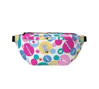 QGWDYYJQ Sac banane mignon imprimé infirmière sac banane sac de voyage, Noir , Taille unique