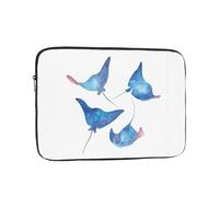 QGWDYYJQ Sac de protection pour ordinateur portable Motif animaux marins