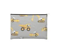 QGWDYYJQ Sac de rangement réutilisable en papier imprimé camion de chantier