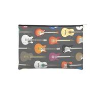 QGWDYYJQ Sac de rangement réutilisable en papier imprimé pour guitare acoustique et guitare