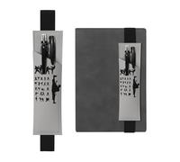 QGWDYYJQ Silhouette d'arts martiaux en cuir imprimé porte-stylo, marque-page, trousse à crayons, Noir , Taille unique, Pochette à monnaie