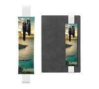 QGWDYYJQ Sunrise Over Hanauma Bay Oahu Trousse à crayons en cuir imprimé Hawaï, blanc, Taille unique, Pochette à monnaie