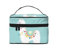 QGWDYYJQ Trousse de toilette de voyage avec motif lama