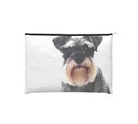 QGWDYYJQ Well-Behaved Schnauzer Sac de rangement réutilisable en papier imprimé