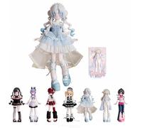 QGYDYH Bjd Blind Box Poupée Bjd 1/6, poupée articulée à boule, figurine d'action Odd Cute Girl, cadeaux de collection (1 boîte)
