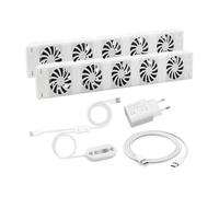 QH Turbo Booster Radiateur Ventilateur Single Set (Turbo Booster Kühlerlüfter-Duo-Set)