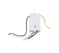 QH007 Télécommande de ventilateur de plafond sans fil 2,4 G avec pilote d'onduleur CC pour contrôle variable de la lumière - Fonction d'oscillation compatible avec l'unité blanche standard (A)