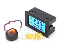 QH4835A LCD double affichage courant tension mètre électrique numérique ampèremètre voltmètre AC80-400V