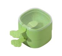 QHa747 Machine à glaçons empilable à 2 couches avec bâtons et couvercle en silicone facile à démouler pour le bricolage d'été QHa747 (C, 8 x 8 cm)