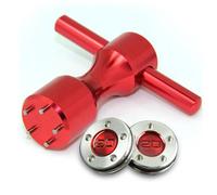 QHALEN Poids de golf rouges avec clé rouge pour putters Titleist Scotty Cameron California Newport Kombi My Girl