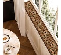 QHanky Tapis en Terre Diatomée pour Rebord de Fenêtre,15x150cm Coussin de Fenetre Absorbant,Tapis de Rebord de Fenêtre Facile à Nettoyer,pour Balcon,Couloir,Chambre à Coucher,Maison (Multicolore A)