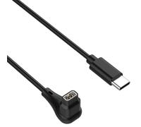 QHBAMD Câble de charge magnétique compatible avec Coros Nomad W332/PACE Pro, station d'accueil de type C pour montre intelligente, support de chargement, 1 m, noir